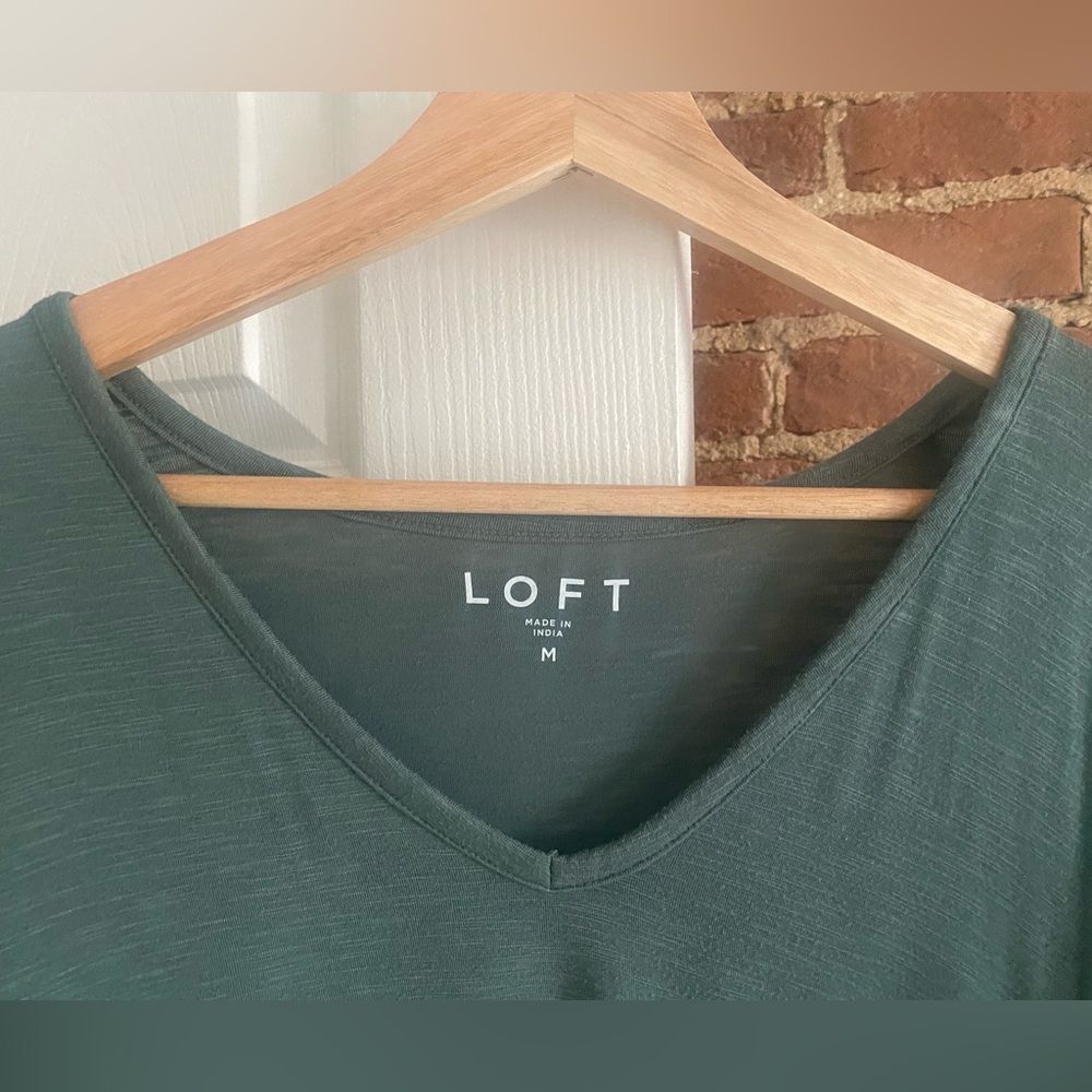 Loft Ruffle Sleeve Tee - Picture 3 of 7